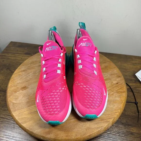 Nike Air Max 270 GS Cabana Tint Teal Shoes Women's Size 8 CJ9979-300